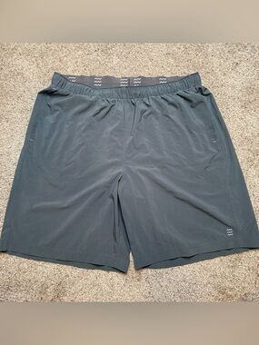 Free Fly Apparel Men's Athletic Breeze Shorts - Charcoal Blue Gray